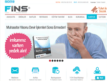 Tablet Screenshot of fins.com.tr